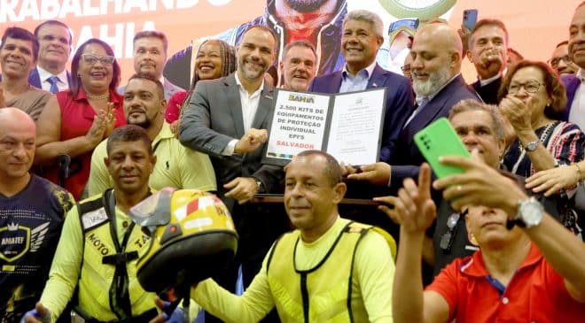 Condução Decente vai certificar mototaxistas e motofretistas de municípios baianos com linha de crédito