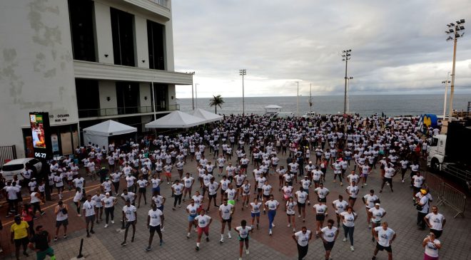 Celebração do Dia do Trabalhador no Farol da Barra teve apoio do governo do estado