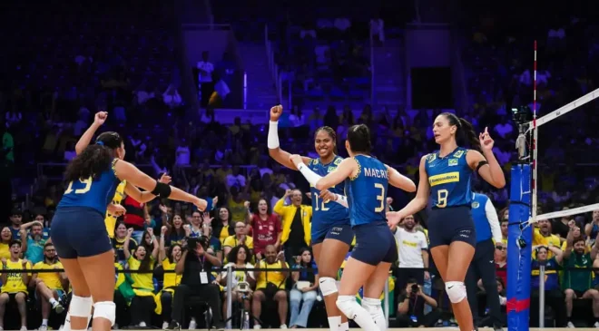 Brasil estreia na Liga das Nações com vitória diante da República Tcheca