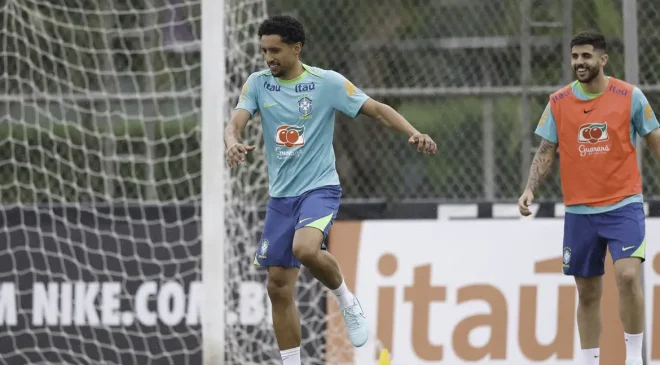 Zagueiro Marquinhos espera que seleção se adapte ao sistema de Ancelotti