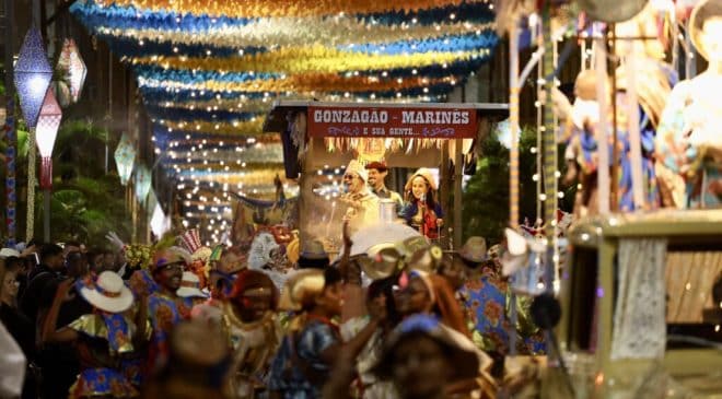 Arraiá da Prefs 2025 anima o Centro Histórico com música, cultura e comidas típicas
