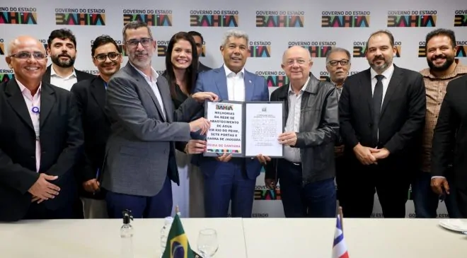 Governador autoriza licitação para ampliação do esgotamento sanitário e abastecimento de água em Feira