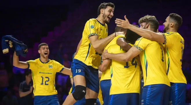 Seleção assume liderança da Liga das Nações de Vôlei