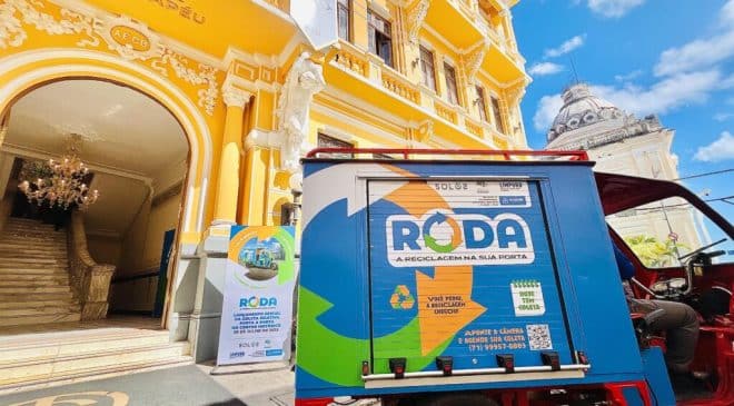 Projeto pioneiro de coleta seletiva porta a porta com agendamento on-line é lançado em Salvador