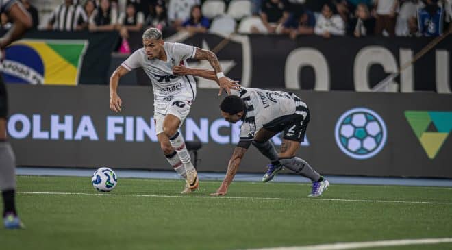 Vitória consegue empate contra o Botafogo, em noite de Lucas Arcanjo