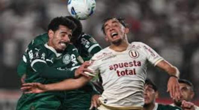 Palmeiras goleia o Universitário de Lima, no Peru pela Libertadores