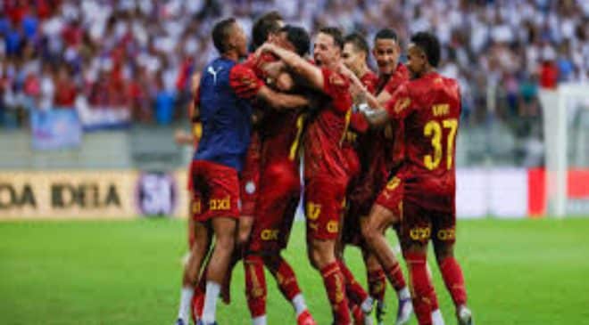 Bahia domina o Santos e se mantém no G4, com show de Juba e Everton Ribeiro