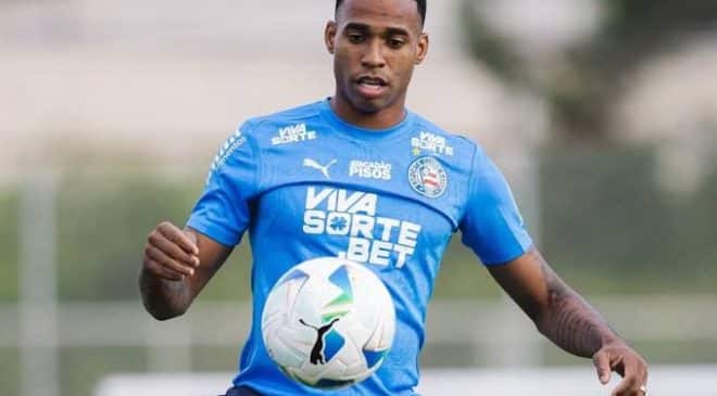 Jean Lucas meio campista do Bahia, está na pré-lista de Ancelotti