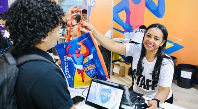 Com recorde de inscritos, Maratona Salvador 2025 inicia entrega de kits