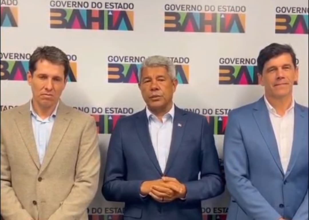 Jerônimo tem encontro com os prefeitos de Jequié e Lafaiete Coutinho