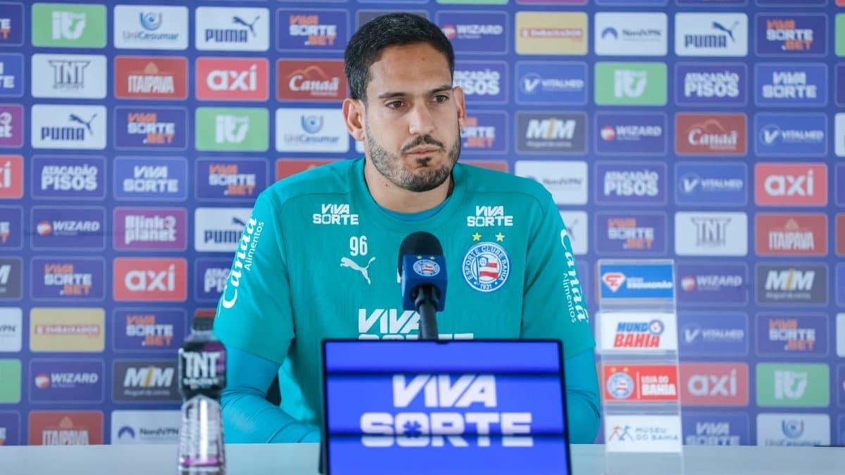 Ronaldo em coletiva destaca preparação para primeiro Ba-Vi com a camisa do Bahian nesta quinta no Barradão