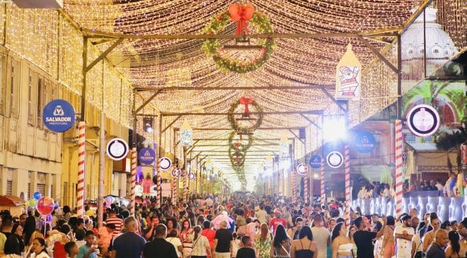 Natal no Centro Histórico de Salvador terá esquema de segurança reforçado com reconhecimento facial
