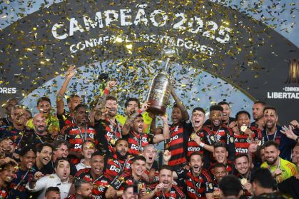 Flamengo com a bola toda! O Mengão concorre ao prêmio de melhor clube do mundo de 2025