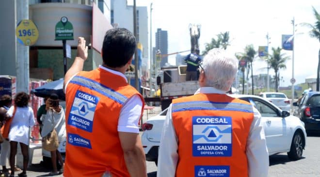 Defesa Civil de Salvador realiza vistoria preventiva no circuito Dodô antes do Carnaval
