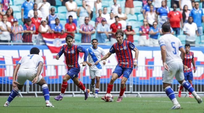 Bahia com retorno de alguns titulares vence o Galacía na Arena