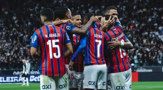 Bahia estreia no Brasileirão na Vila Belmiro encarando o Corinthians nesta quarta