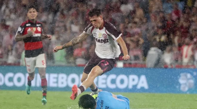 Em Pleno Maracanã Flamengo perde o título da Recopa para o Lanús