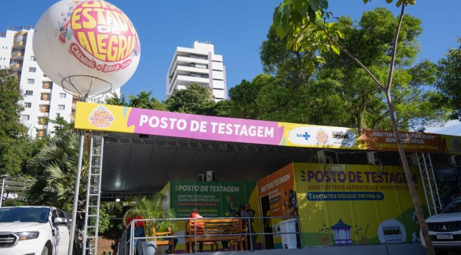 Testagem rápida e distribuição de preservativos marcam política de cuidado com a saúde no Carnaval