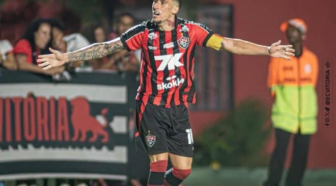 Vitória vence Mirassol no Barradão com golaço de Baralhas