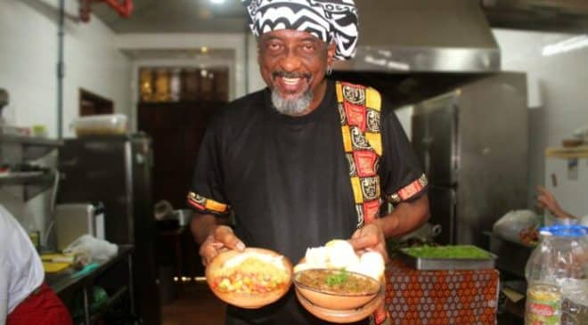 Afrochefe Jorge Washington celebra 9 anos do Culinária Musical homenageando as mulheres