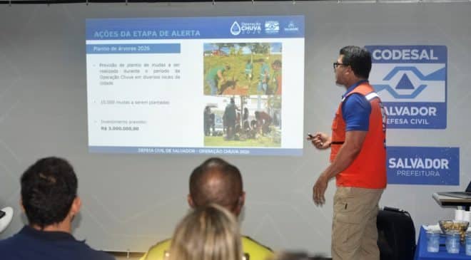 Codesal reúne órgãos municipais e alinha estratégias de prevenção em Salvador, para falar da Operação chuva