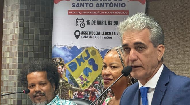 Robinson Almeida critica ausência da prefeitura em audiência sobre pré-carnaval do Santo Antônio