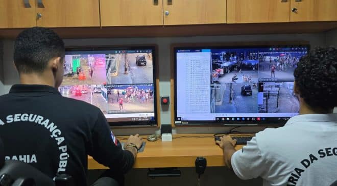 SSP reforça segurança com Central de Monitoramento e câmeras do Reconhecimento Facial na Festa dos Vaqueiros