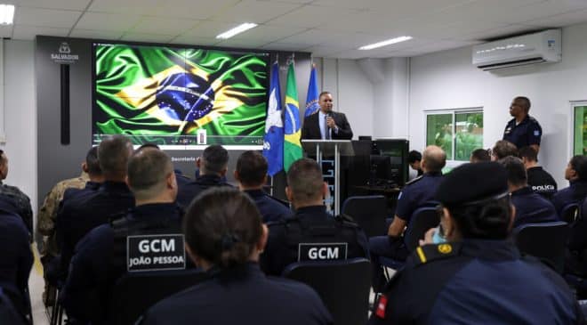 Salvador reúne guardas municipais do Nordeste em capacitação nacional de segurança pública