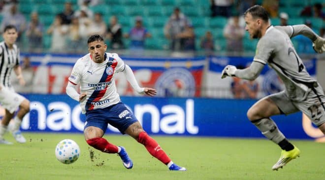 Bahia vence o Botafogo na Fonte Nova e entra na pausa da Copa próximo do G-4
