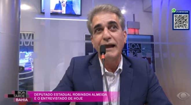 Robinson Almeida crava que enquanto Lula for vivo, ACM Neto não ganha eleição para governo