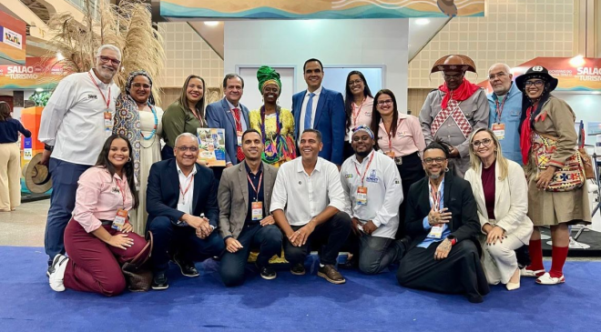 São João da Bahia e diversidade turística são destaque no Salão do Turismo em Fortaleza
