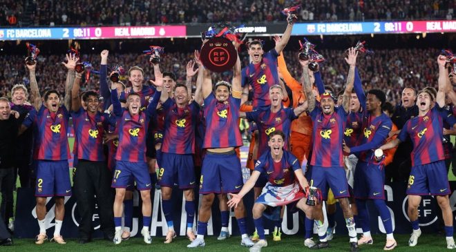 Barcelona vence o  Real Madrid e conquista título de LaLiga