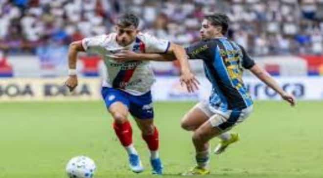 Vaias protestos e mais uma vez o Bahia decepciona na Fonte, empata com o Grêmio