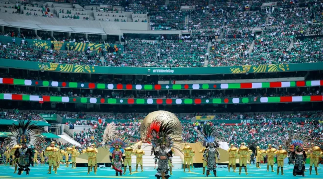 Abertura da Copa 2026 emociona o Estádio Azteca, no México