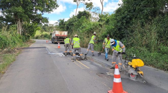 Secretaria de Infraestrutura (Seinfra) realiza manutenção em rodovias baianas para os festejos juninos