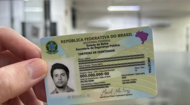 Bahia amplia acesso à identificação segura com emissão da nova Carteira de Identidade em policarbonato