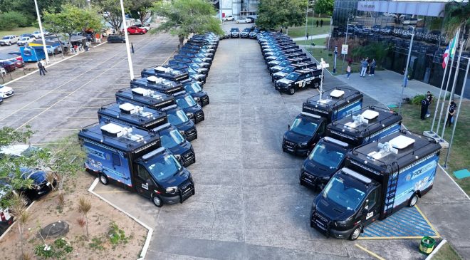 SSP reforça Operação São João com 39 viaturas e 10 plataformas equipadas com Reconhecimento Facial