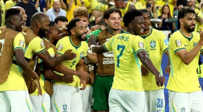 Com a volta de Neymar e show de Vini Jr o Brasil vence a Escócia e o primeiro de seu grupo
