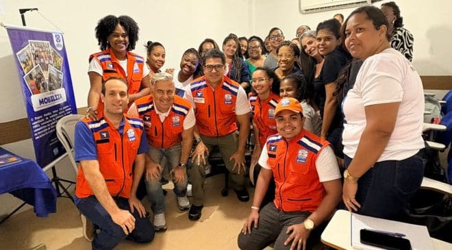 Projeto Mobiliza capacita voluntários para prevenção de desastres em Salvador