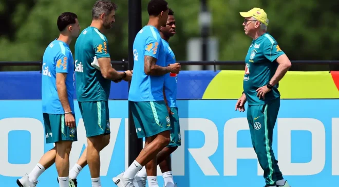 Brasil inicia preparação para oitavas da Copa contra Noruega