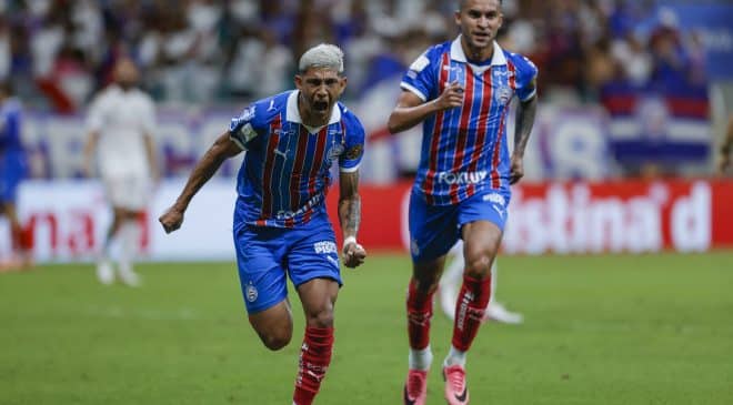 Bahia vence o Inter e chega a 5a colocação no Brasileirão, em noite de Pulga