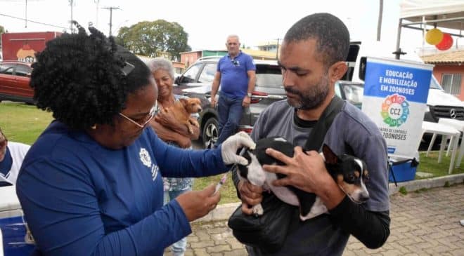 Vacinação antirrábica: Salvador terá postos volantes e itinerantes neste penúltimo fim de semana da campanha
