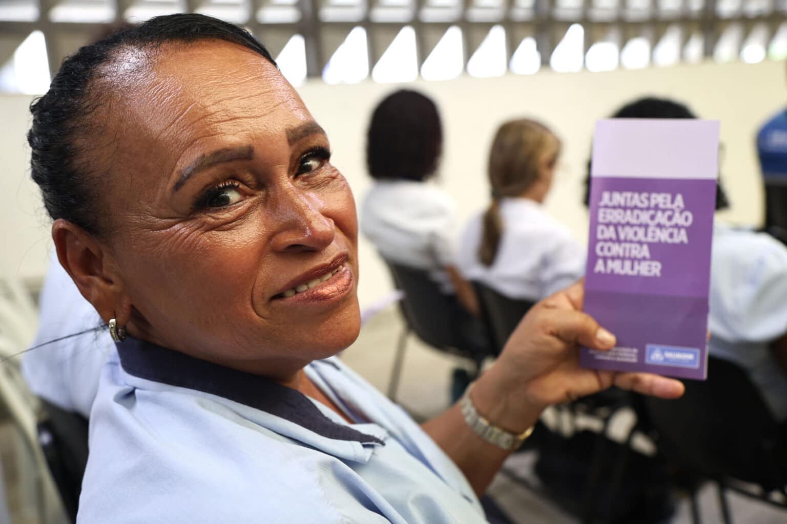 Profissionais do BRT recebem treinamento para ampliar proteção às mulheres em Salvador