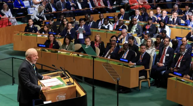 Lula afirma na ONU, que “O Brasil não cabe no quintal de ninguém”