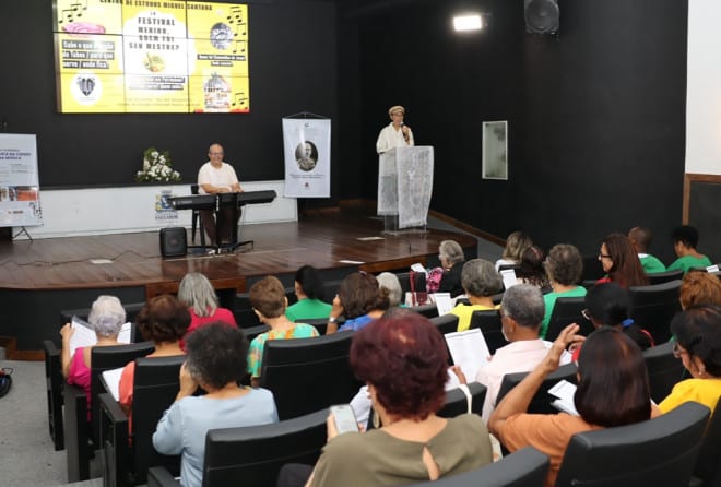 Festival de música organística acontece no auditório do Centro de Cultura