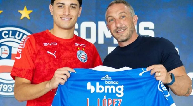 Argentino Lautaro López é o novo reforço do Bahia