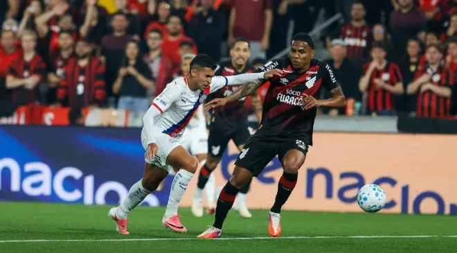 Bahia joga bem, mas perde para o Athletico-PR e acaba sequência invicta